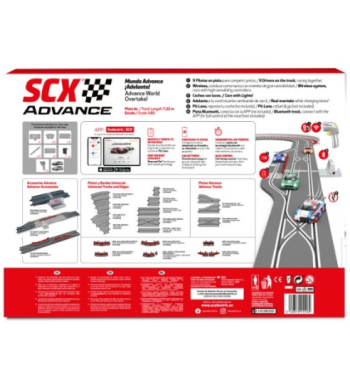 ADV-TOURING-SET, circuito touring scalextric advance, set completo slot digital, pista carreras touring 1:32