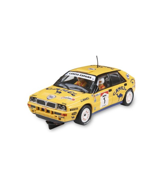 ADV-LANCIA-SERVIA, coche scalextric Lancia Delta Advance, réplica Servià 1988 slot, rally clásico digital 1:32 ADV-LANCIA-SERVIA, coche scalextric Lancia Delta Advance, réplica Servià 1988 slot, rally clásico digital 1:32
