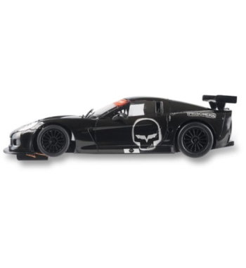 ADV-CORVETTE-SKULL, corvette skull advance slot, coche GT scalextric digital, decoración especial