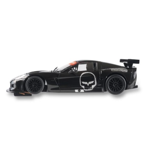ADV-CORVETTE-SKULL, corvette skull advance slot, coche GT scalextric digital, decoración especial