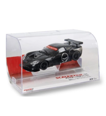 ADV-CORVETTE-SKULL, corvette skull advance slot, coche GT scalextric digital, decoración especial