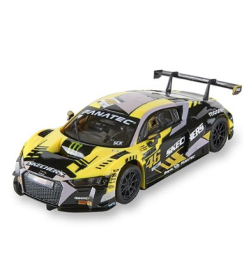 ADV-AUDI-R8-VR46, coche Audi R8 VR46 Advance, edición valentino rossi slot, scalextric digital racing