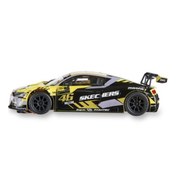 ADV-AUDI-R8-VR46, coche Audi R8 VR46 Advance, edición valentino rossi slot, scalextric digital racing