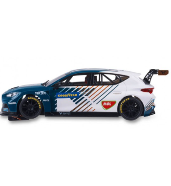 Cupra slot car, coche scalextric advance, gené racing, TCR eléctrico slot