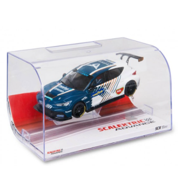 Cupra slot car, coche scalextric advance, gené racing, TCR eléctrico slot
