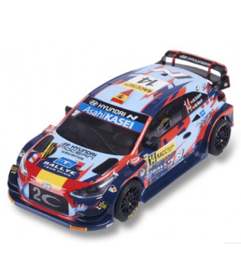 hyundai slot car, coche scalextric rally, advance digital, wrc scalextric