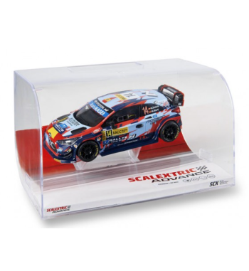 hyundai slot car, coche scalextric rally, advance digital, wrc scalextric