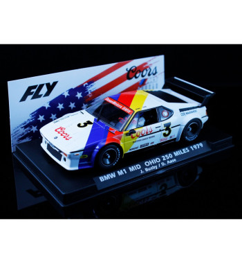 BMW M1 MID OHIO 1979 Slot Car Fly