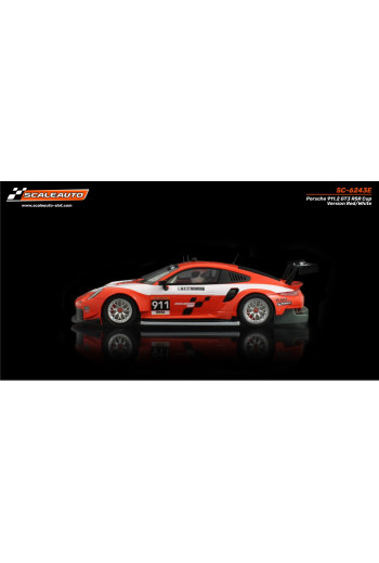 Porsche 991.2 RSR GT3 Cup Rojo Blanco Scaleauto Slot