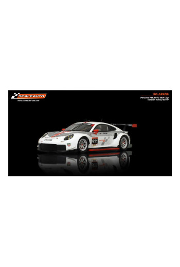 Porsche 991.2 RSR GT3 Cup Blanco Plata Scaleauto Slot