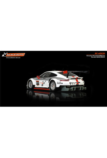 Porsche 991.2 RSR GT3 Cup Blanco Plata Scaleauto Slot