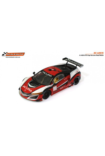 Honda NSX GT3 Cup Rojo Blanco Scaleauto Slot