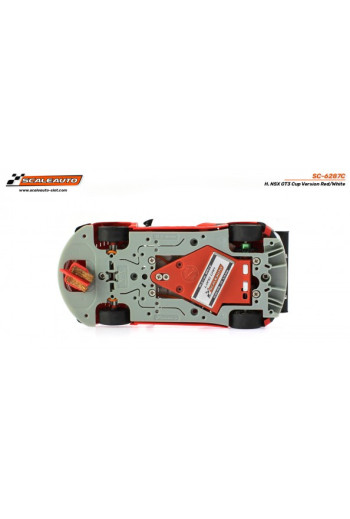 Honda NSX GT3 Cup Rojo Blanco Scaleauto Slot